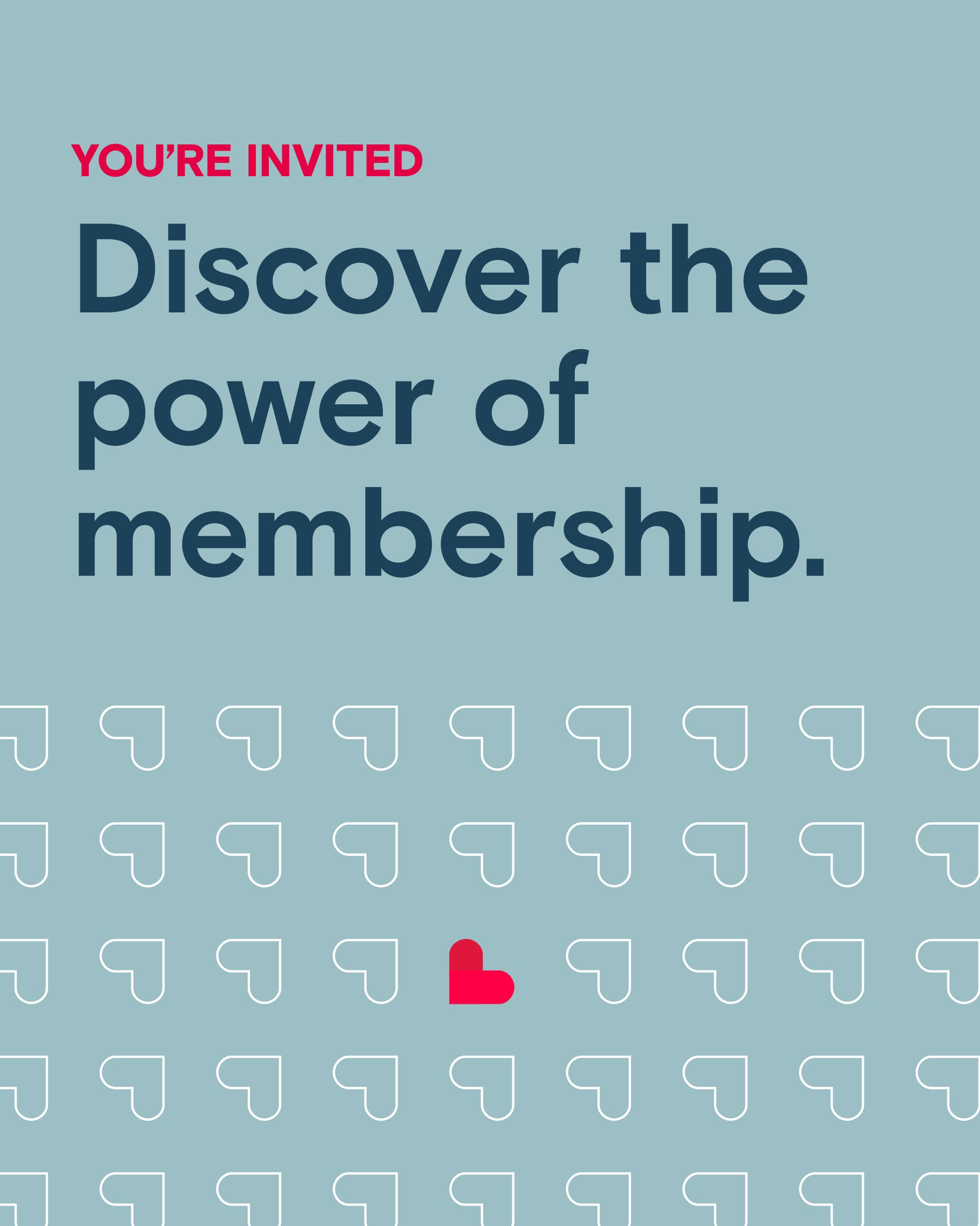The Power of Membership  Tuesday, January 27 at 1:00 or 7:30 p.m. image