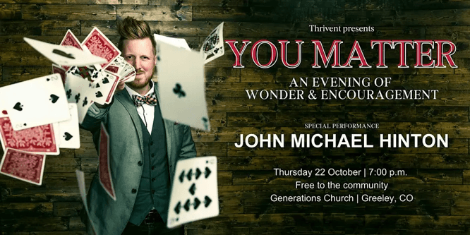You Matter: A Night of Wonder & Encouragement image