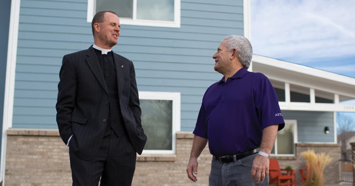 Building transitional housing