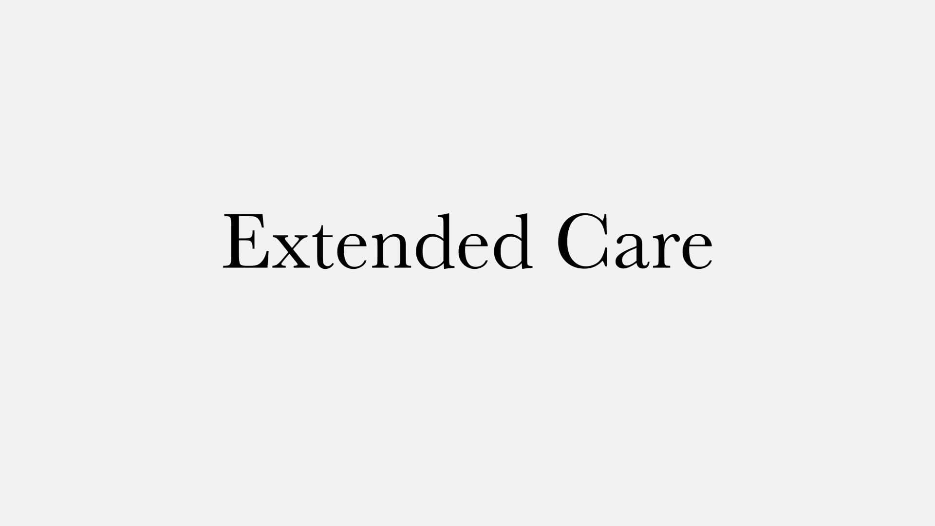 Extended Care POV - IIPRC