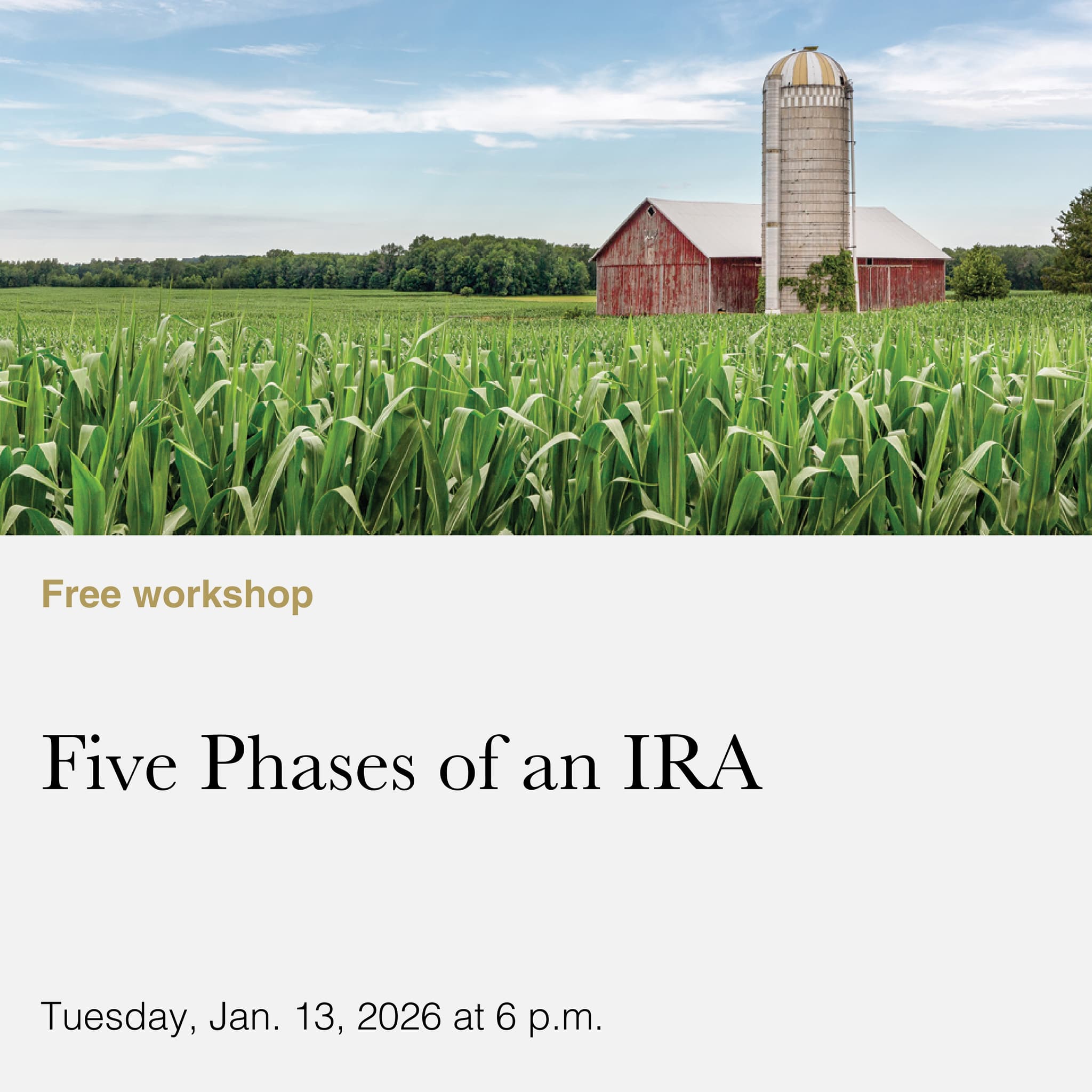 The FIVE phases of an IRA image