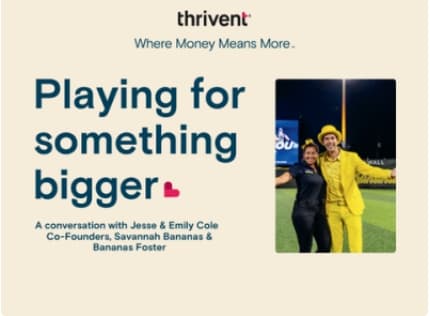 Playing for Something Bigger: An Exclusive Interview with Emily and Jesse Cole image