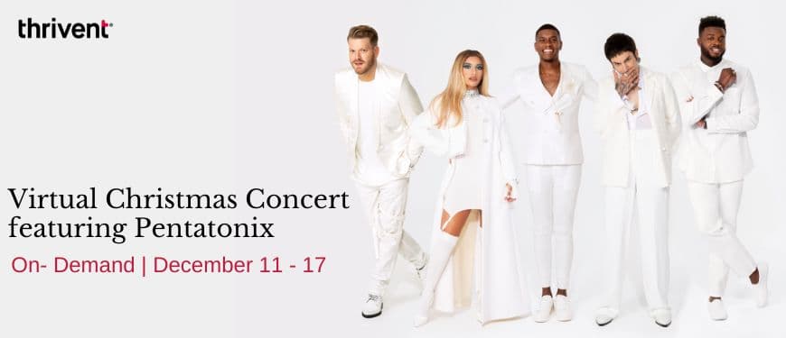 Tickets | Virtual Christmas Concert featuring Pentatonix | iTickets