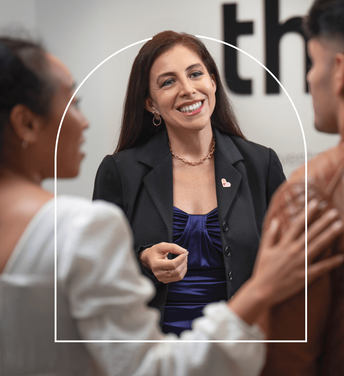 Female advisor discussing financial plans with a couple