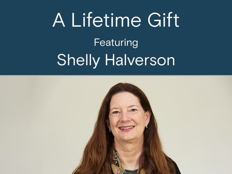 A LIFETIME GIFT WITH SHELLY HALVERSON image