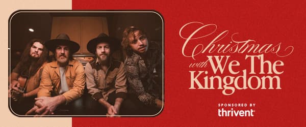 Live Christmas concert with musical guests We the Kingdom image