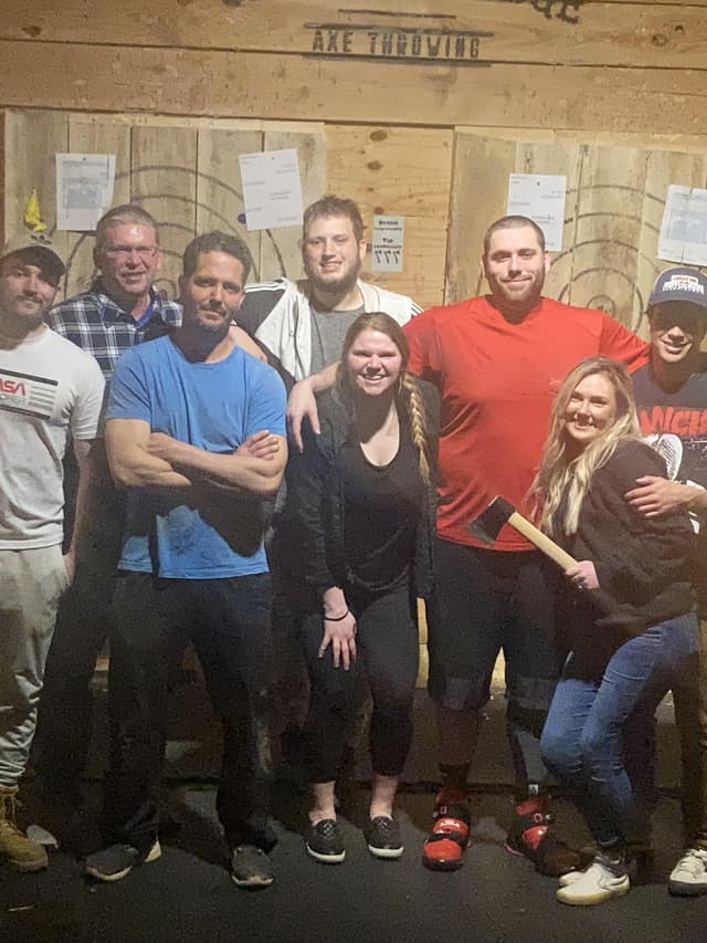Axe Throwing with the Wild Boars!